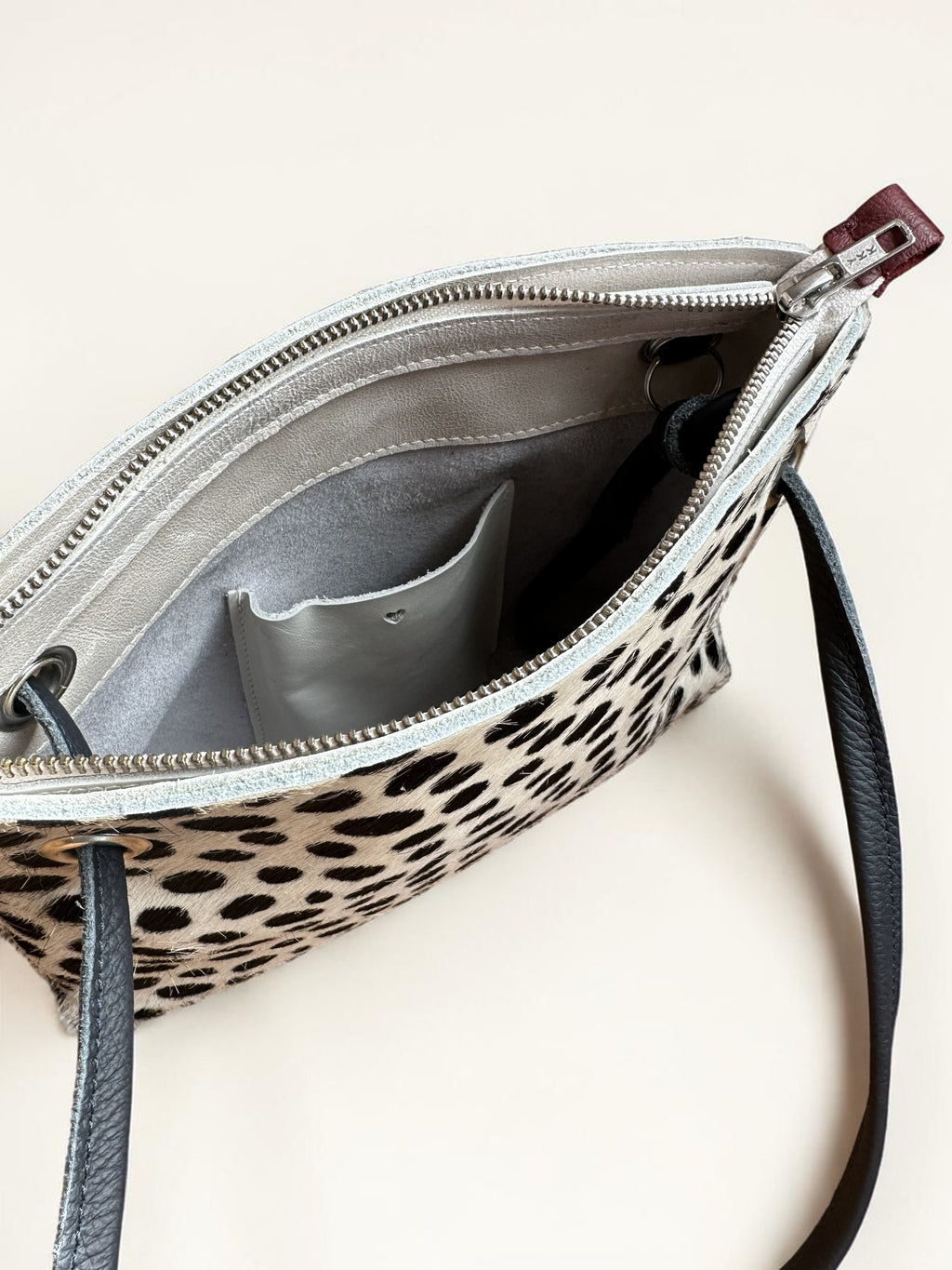 handtas BiLLY dalmatier print op vacht