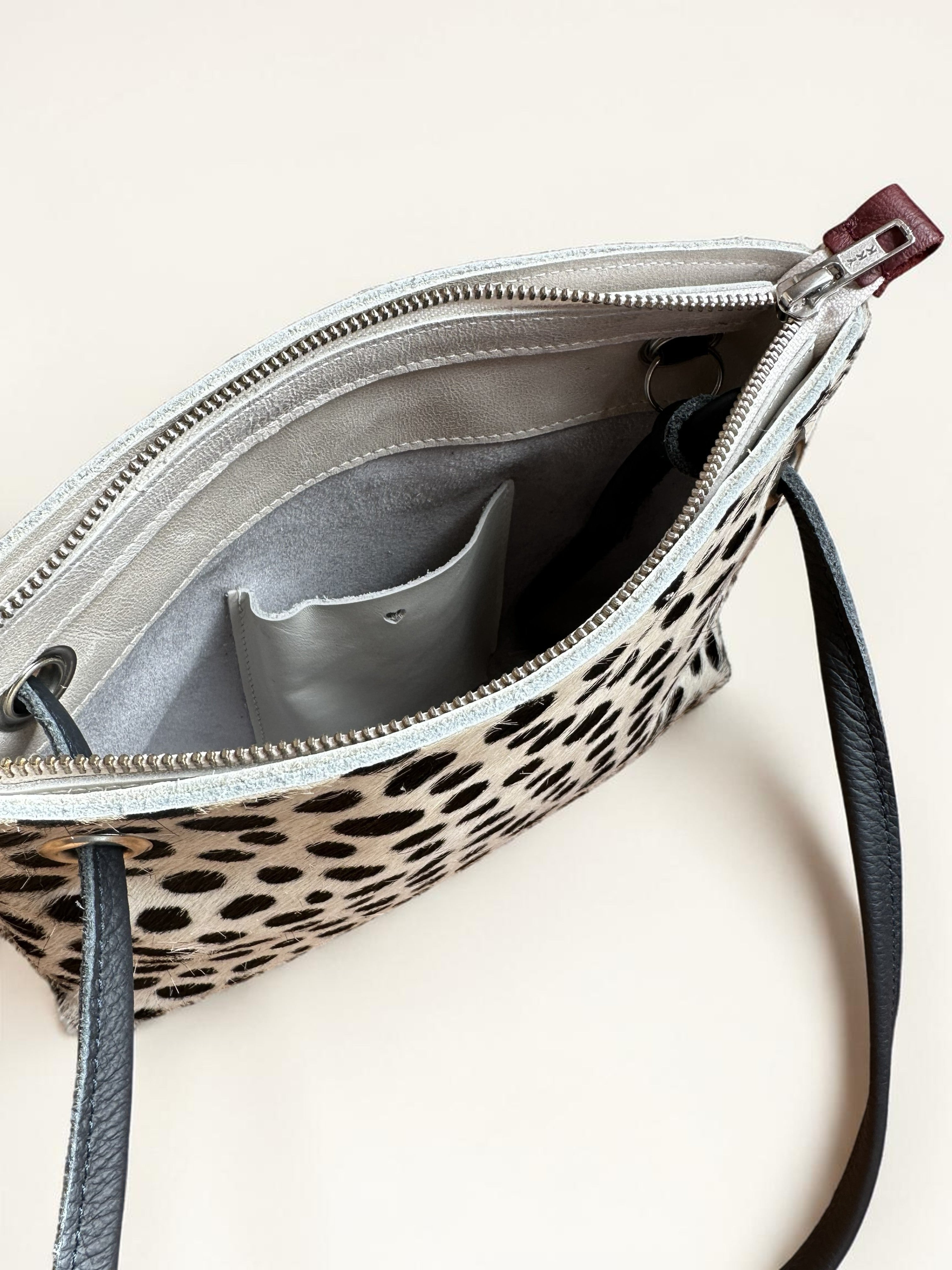 handtas BiLLY dalmatier print op vacht