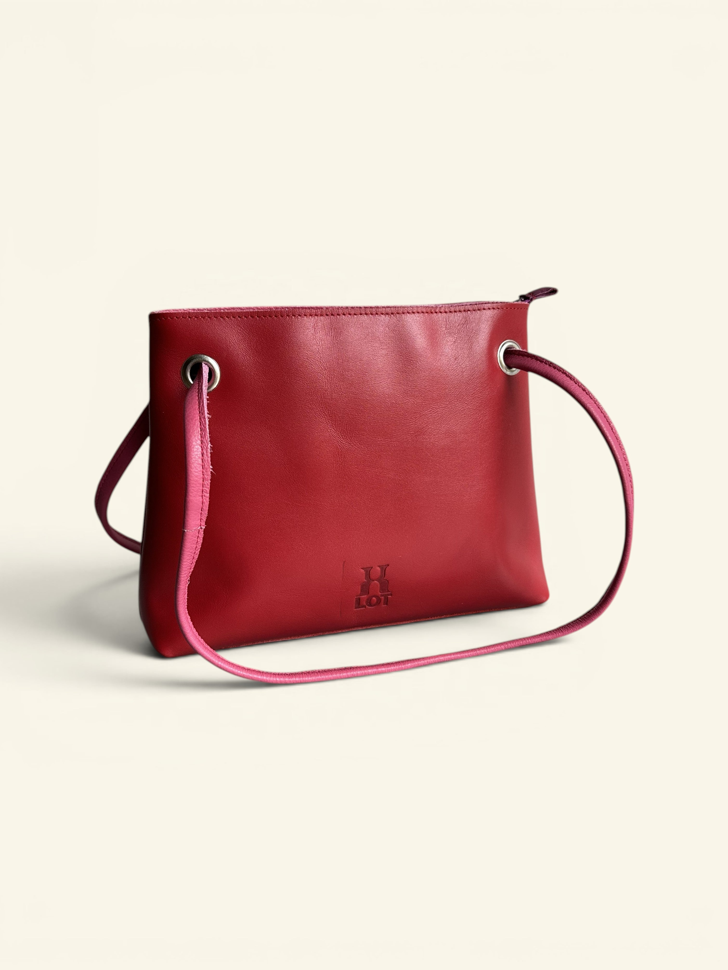 Handtas BiLLY rood / roze