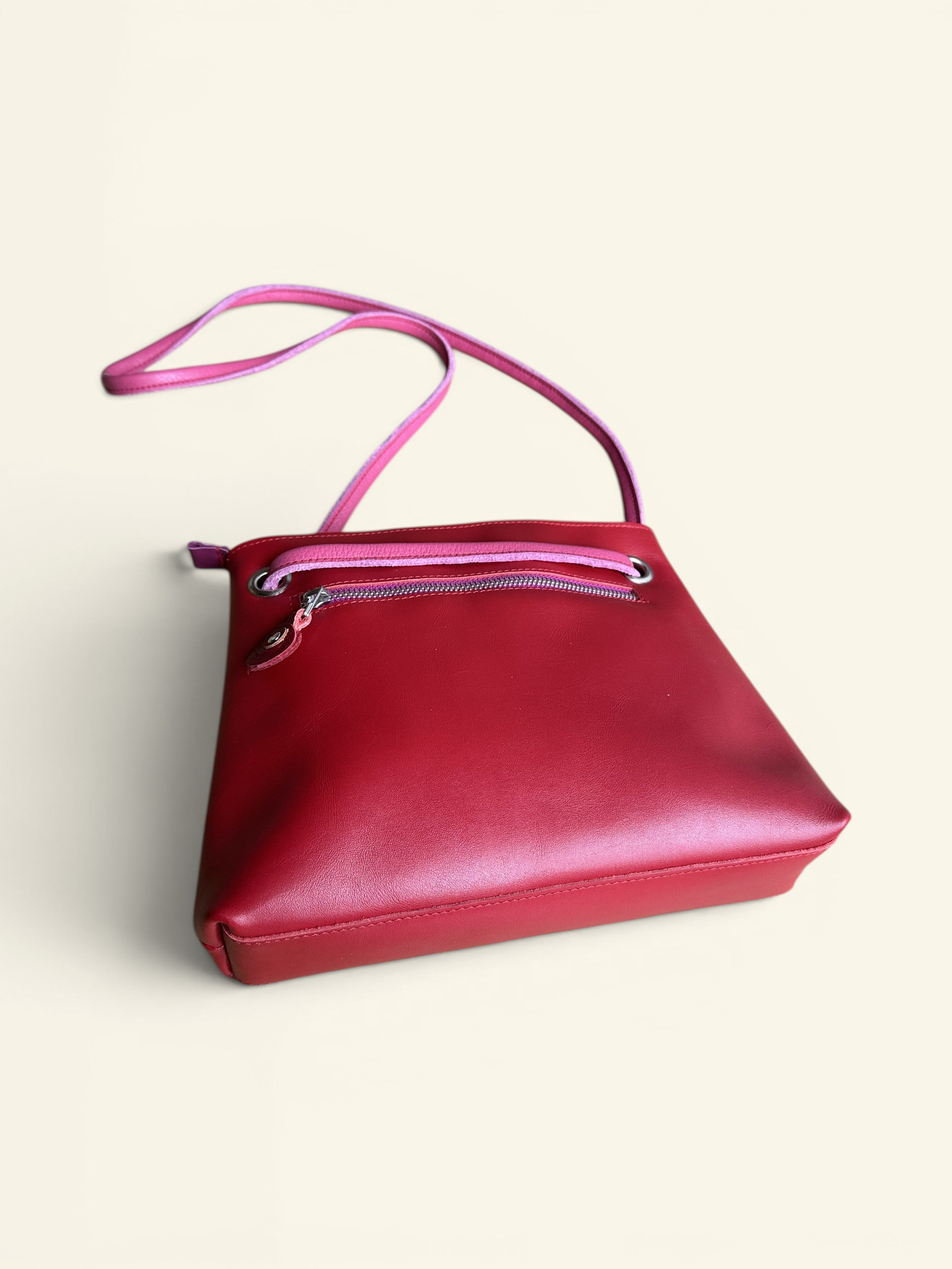 Handtas BiLLY rood / roze