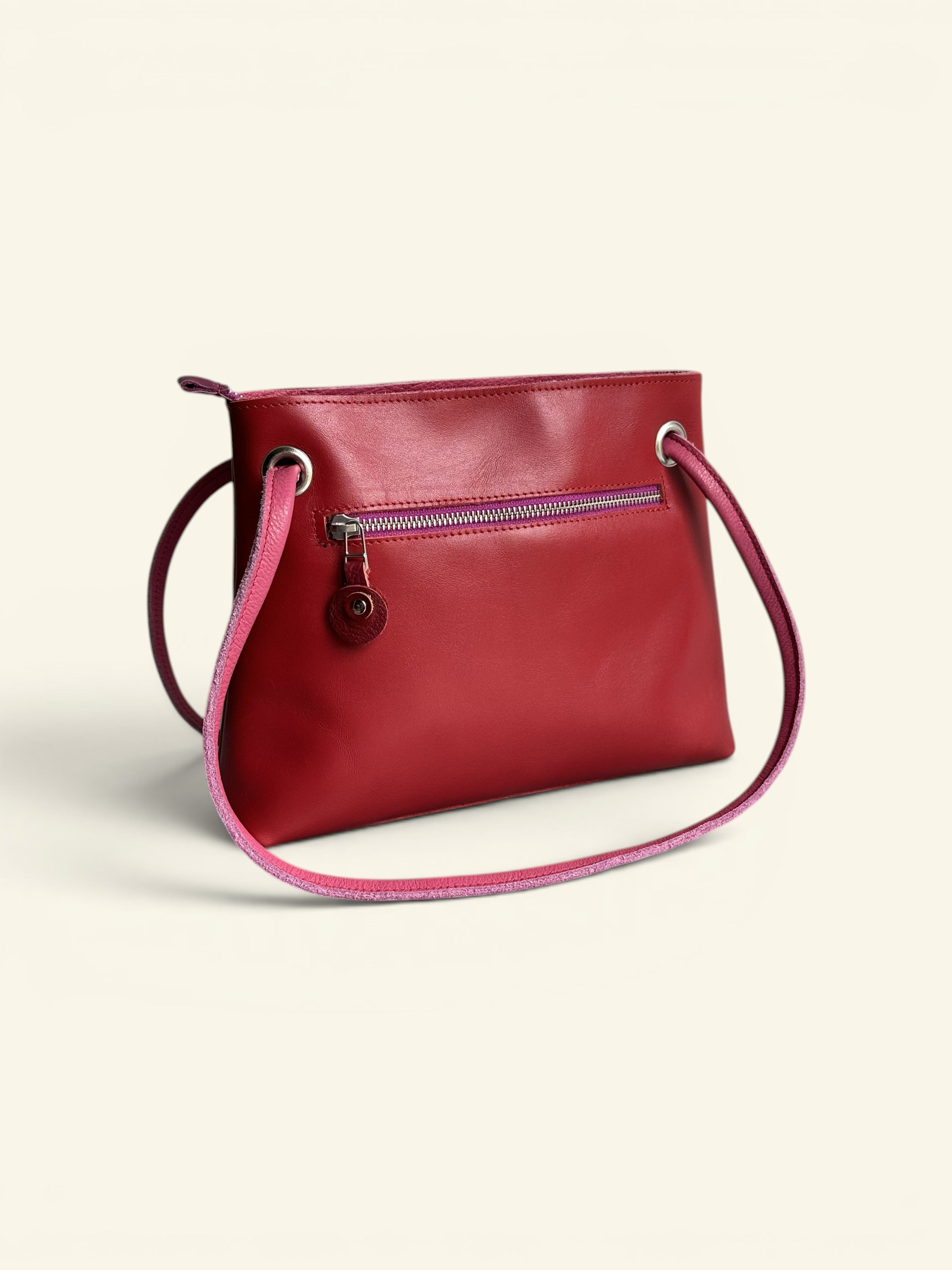 Handtas BiLLY rood / roze