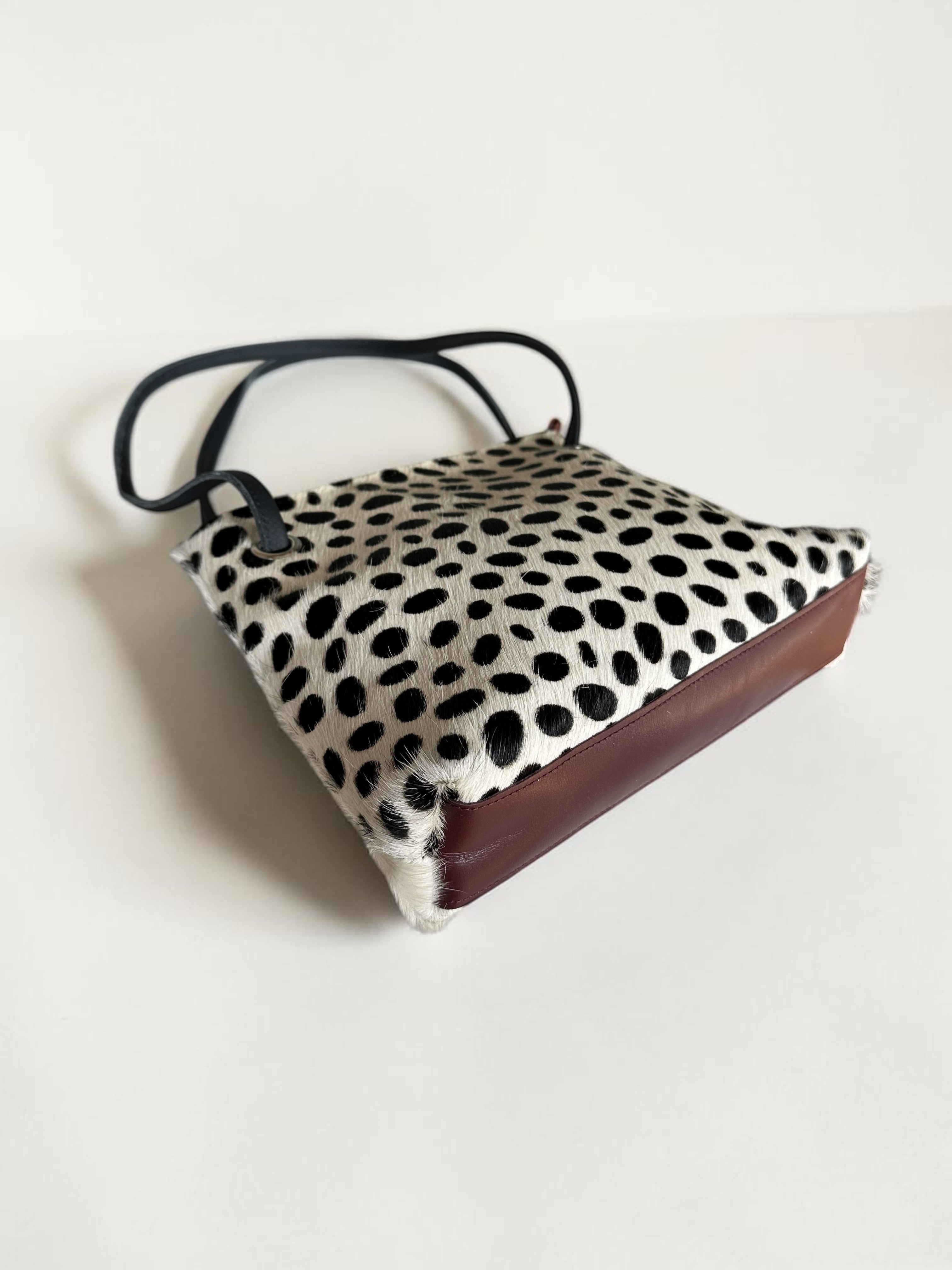 handtas BiLLY dalmatier print op vacht