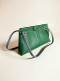 Handgemaakte handtas BoBBY groen