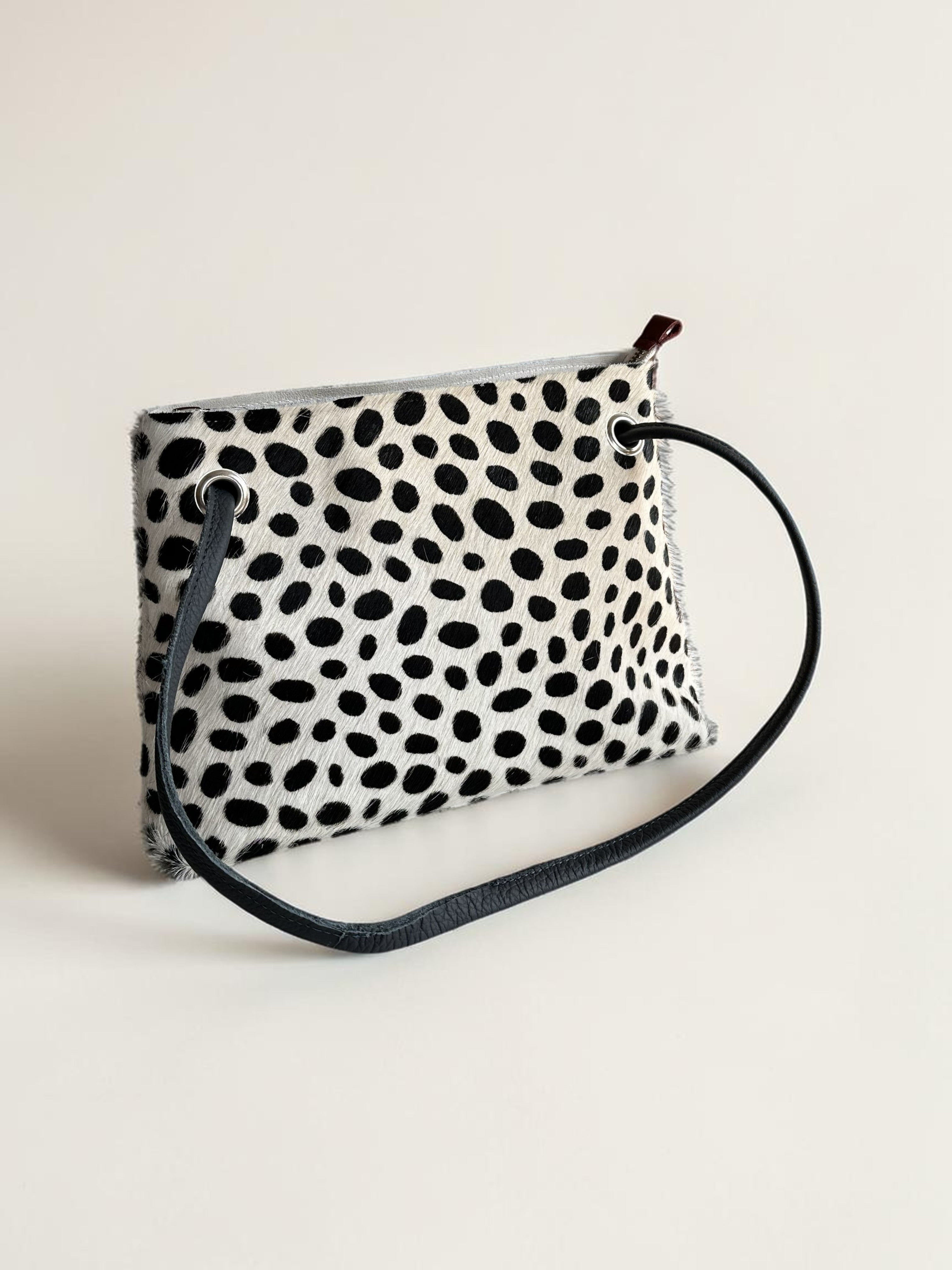 handtas BiLLY dalmatier print op vacht