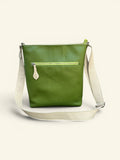 Shopper schoudertas groen kaki
